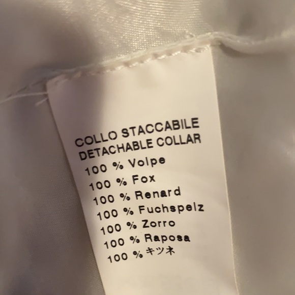 Red Valentino Garavani ecru white wool coat - Picture 11 of 11